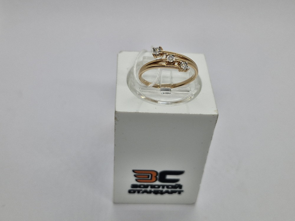 КОЛЬЦО БРИЛЛИАНТ Au 585