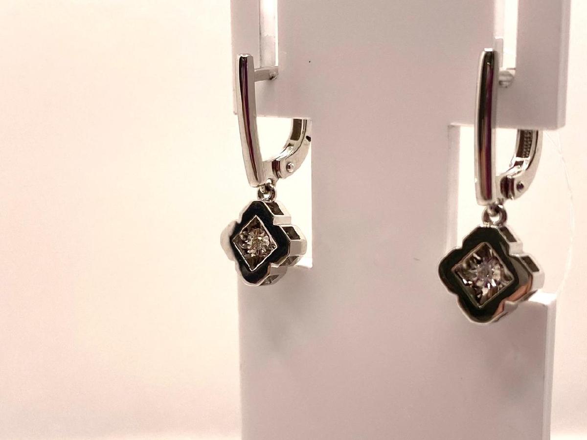 СЕРЬГИ БРИЛЛИАНТ (Au 585)