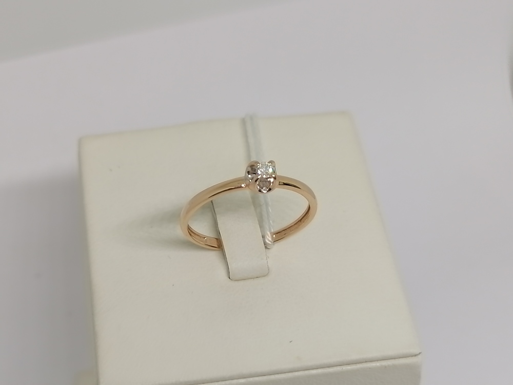 КОЛЬЦО БРИЛЛИАНТ Au 585