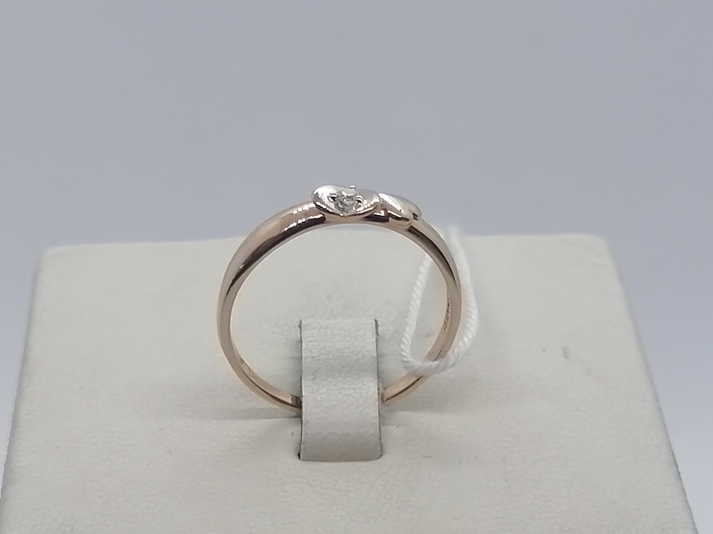 КОЛЬЦО БРИЛЛИАНТ Au 585