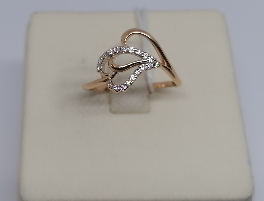 КОЛКМИ585 КОЛЬЦО С КАМНЯМИ (Au 585) КОЛКМИ585 КОЛЬЦО С КАМНЯМИ (Au 585)