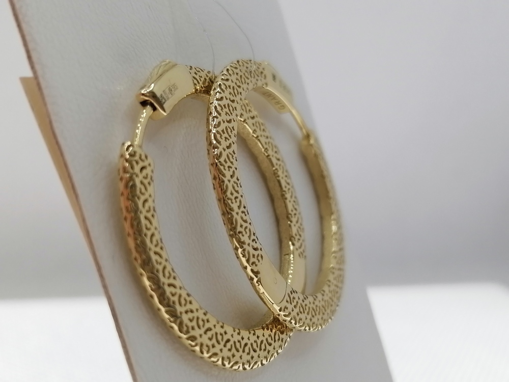 СЕРЬГИ С КАМНЕМ (Au 585)