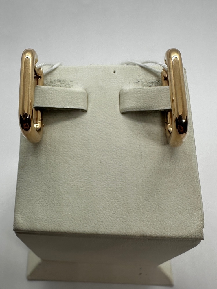 СБКМ585 СЕРЬГИ БЕЗ КАМНЯ (Au 585)