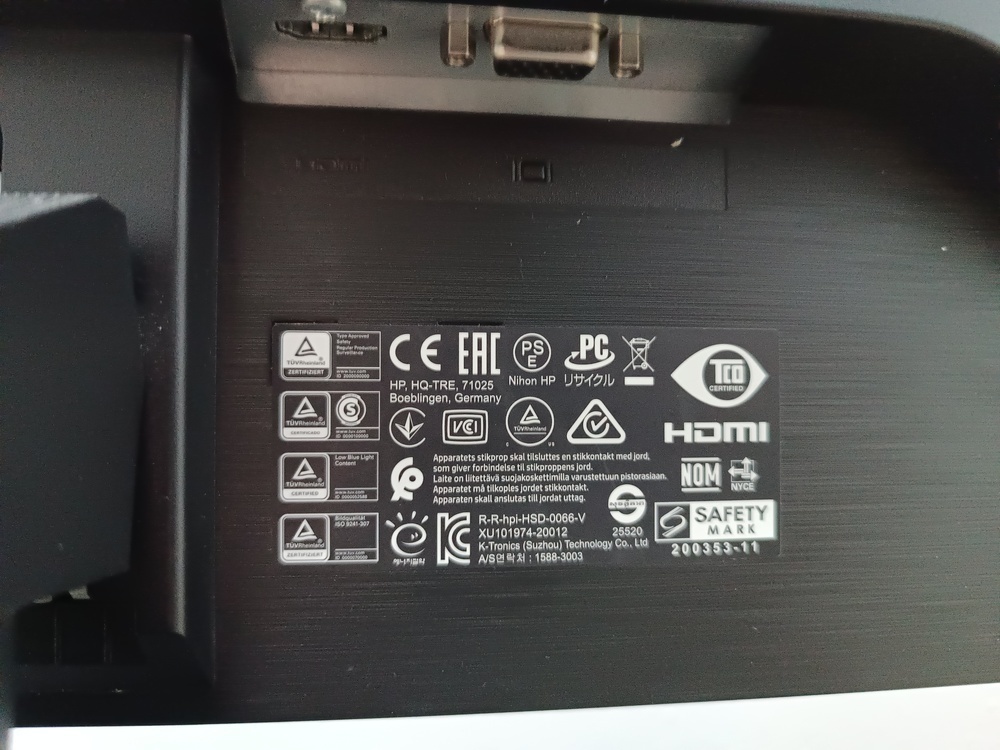 Монитор HP V24I