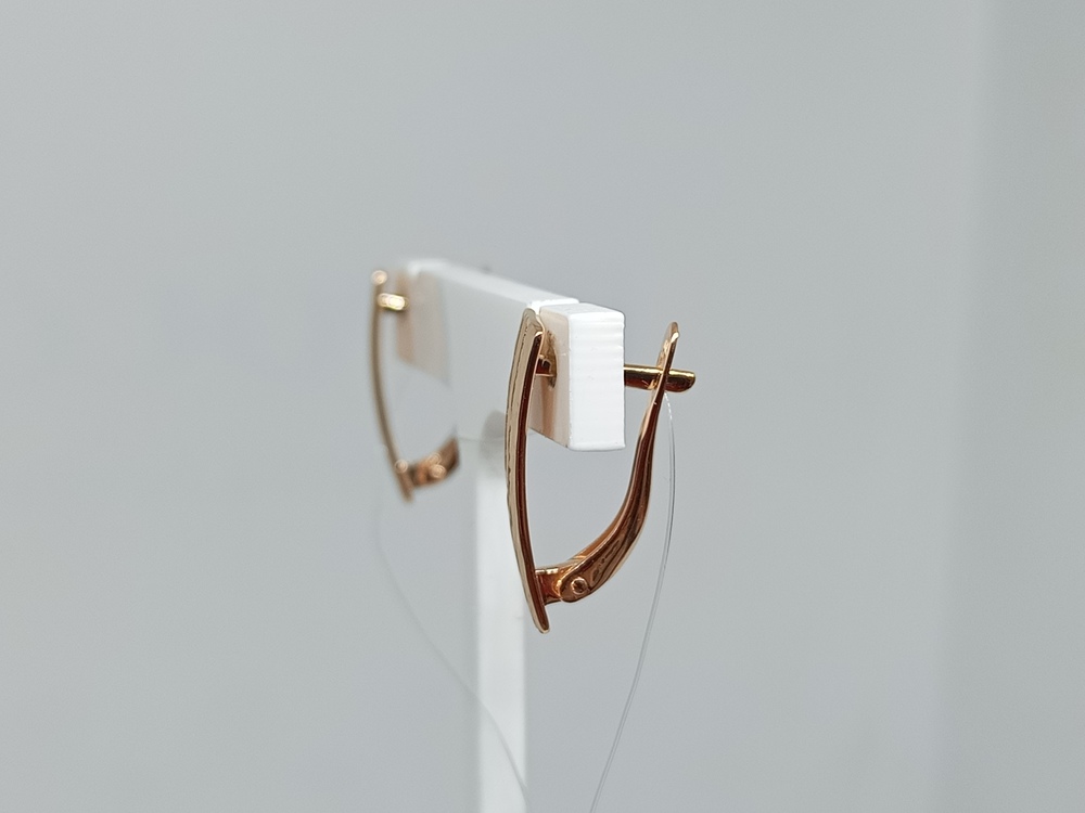 СЕРЬГИ БЕЗ КАМНЯ (Au 585)