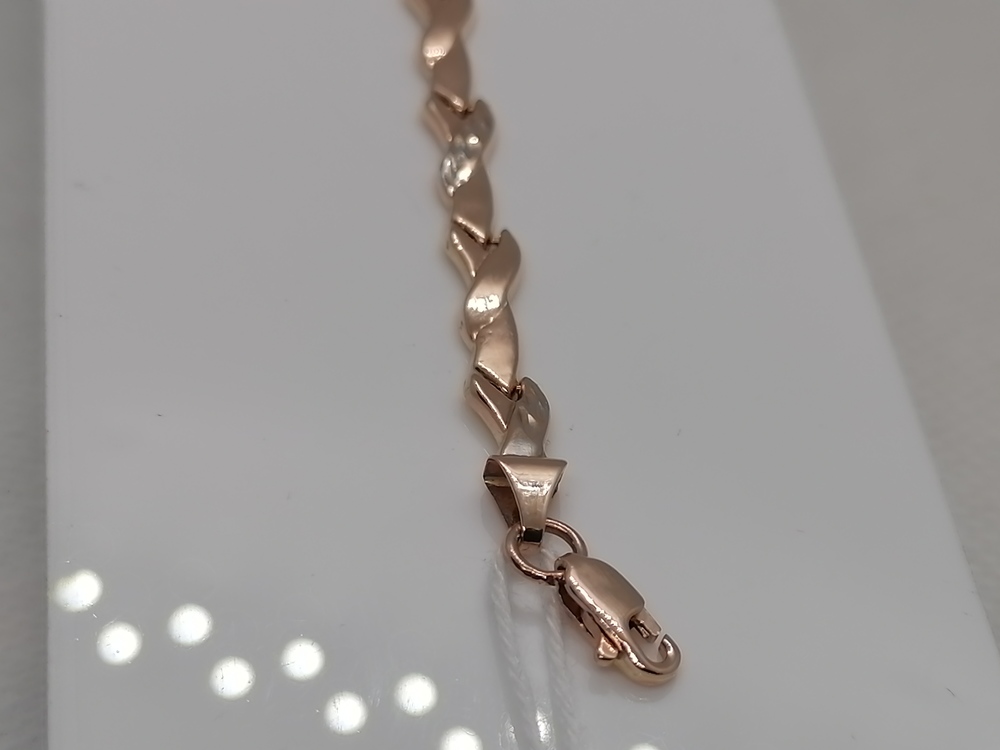 БРАСЛЕТ ПУСТОТЕЛЫЙ Ролекс Au 585