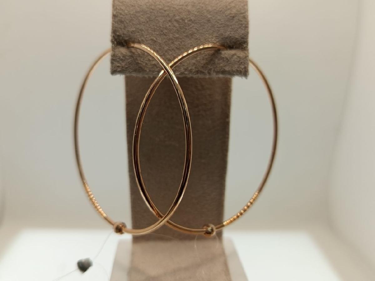 СЕРЬГИ КОНГО без камня (Au 585)