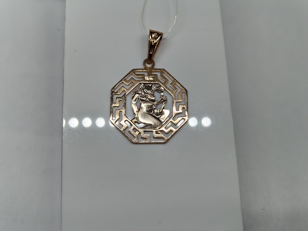 ПОДВЕСКА ЗНАК ЗОДИАКА без камня (Au 585)