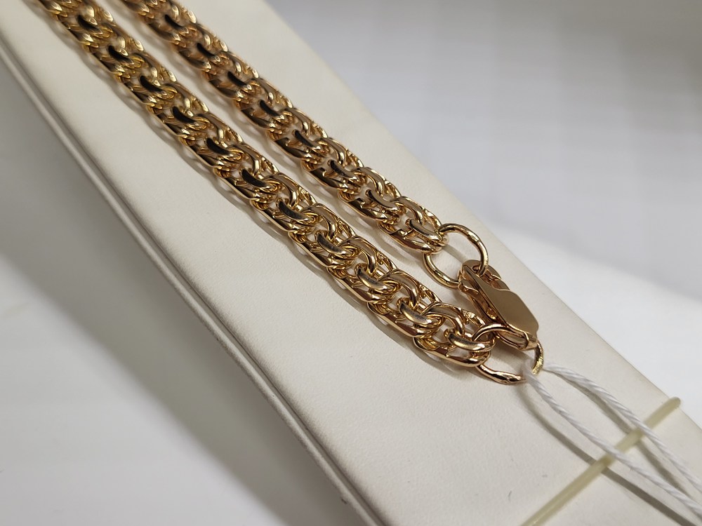 ЦЕПЬ ПОЛНОВЕСНАЯ Бисмарк (Au 585)