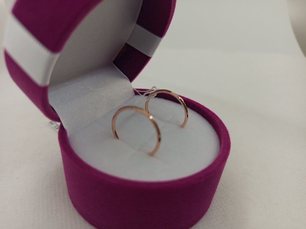 СЕРЬГИ КОНГО без камня (Au 585)