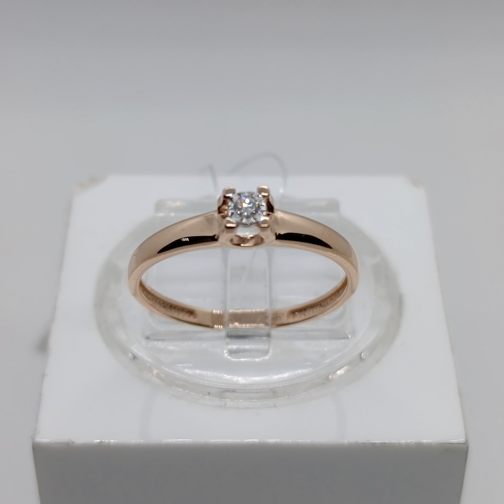 КОЛЬЦО БРИЛЛИАНТ (Au 585)