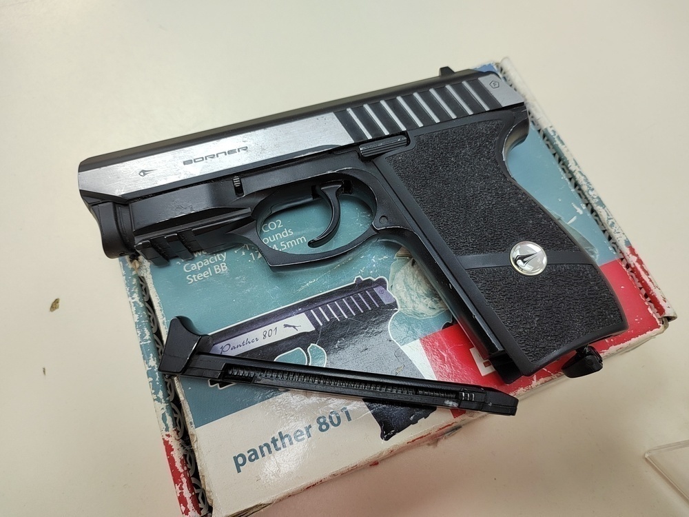Пневматика Пистолет Borner panther 801
