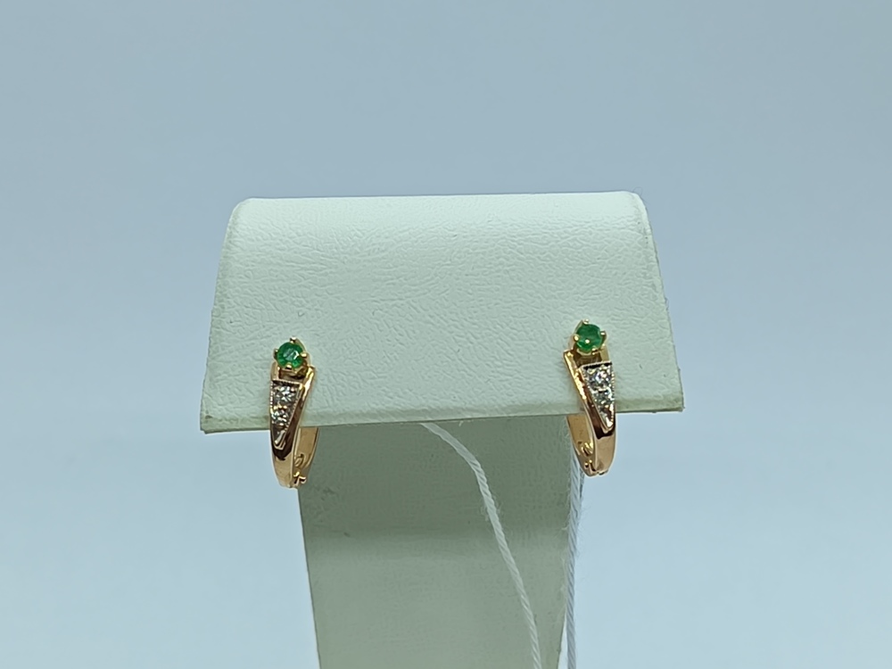 СЕРЬГИ БРИЛЛИАНТ (Au 585)