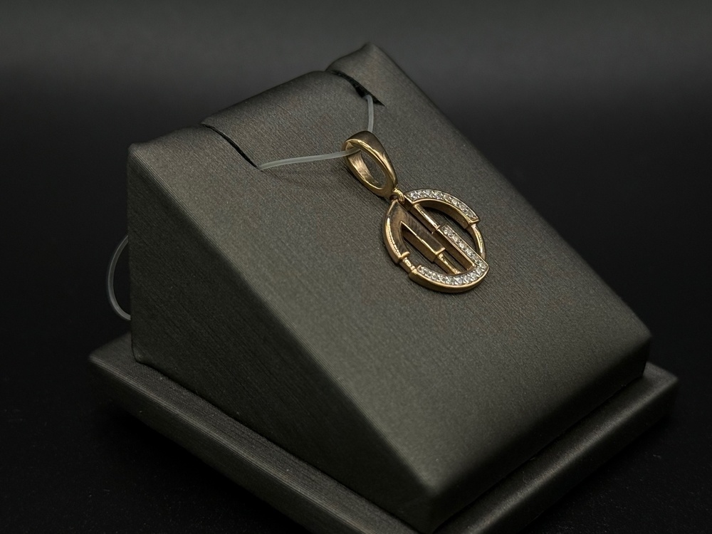 ПОДВЕСКА С КАМНЯМИ (Au 585)