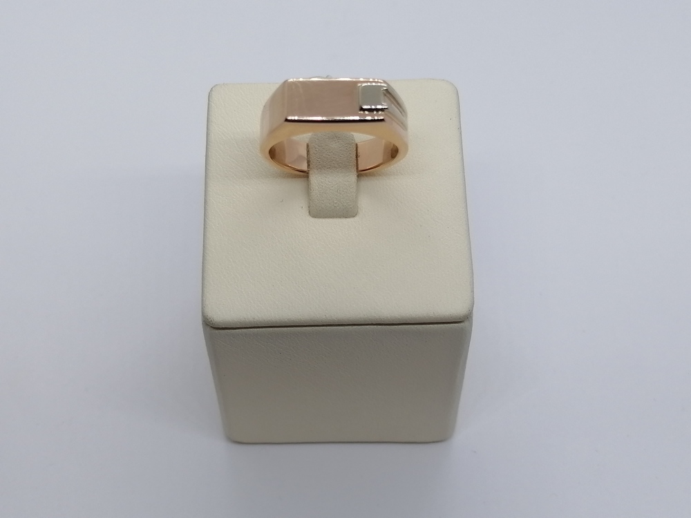 01-0039 КОЛЬЦО ПЕЧАТКА без камня (Au 585)