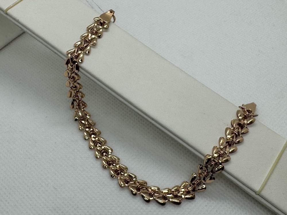 БРАСЛЕТ ПУСТОТЕЛЫЙ Штамповка Au 585