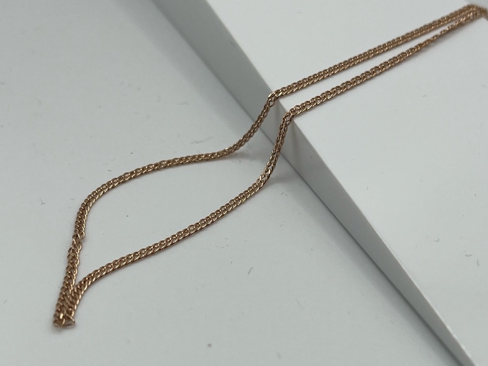 ЦЛР2585 ЦЕПЬ ПОЛНОВЕСНАЯ Ромб двойной (Au 585)