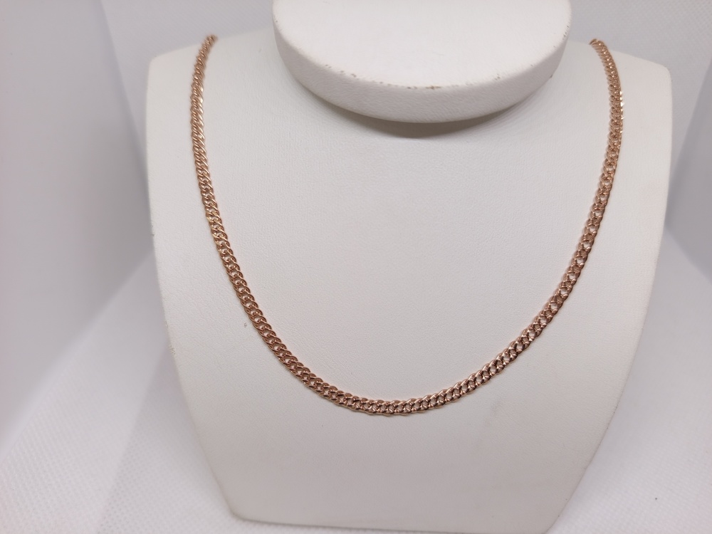 ЦЕПЬ ПОЛНОВЕСНАЯ Ромб двойной (Au 585)