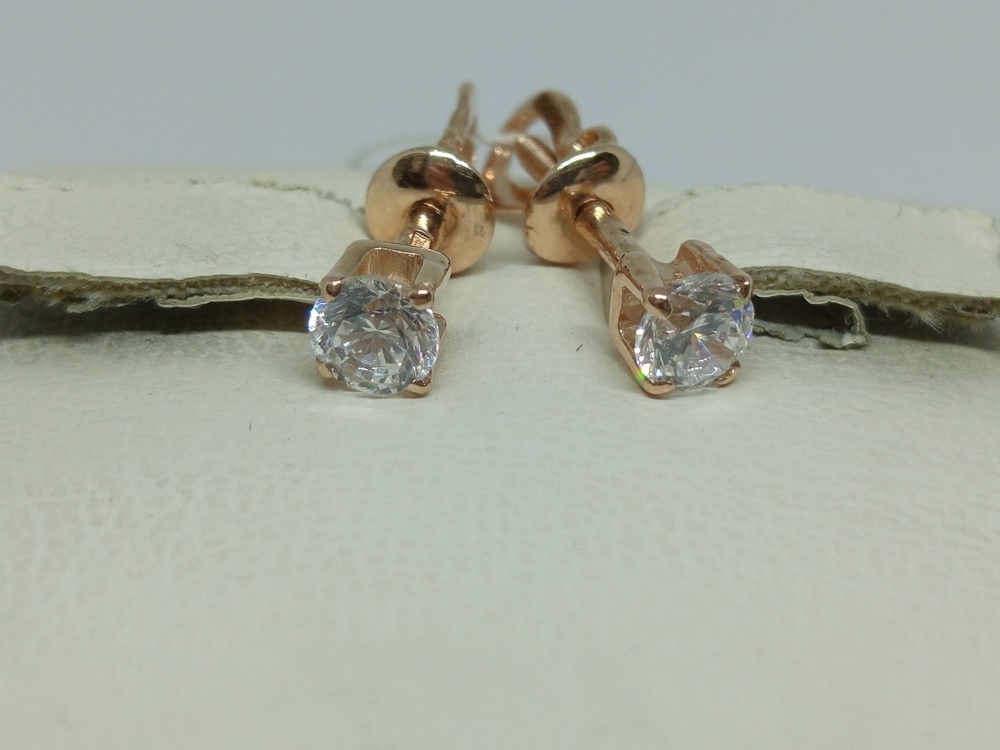 СЕРЬГИ ПУСЕТЫ (Au 585)