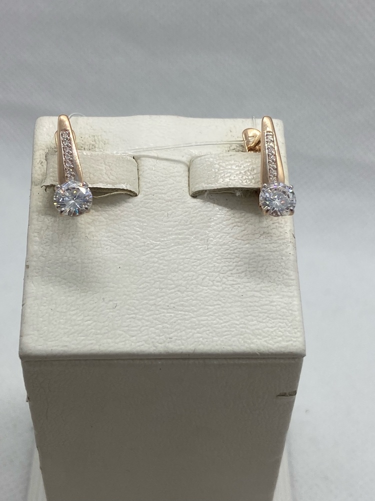 СЕРЬГИ С КАМНЯМИ (Au 585)