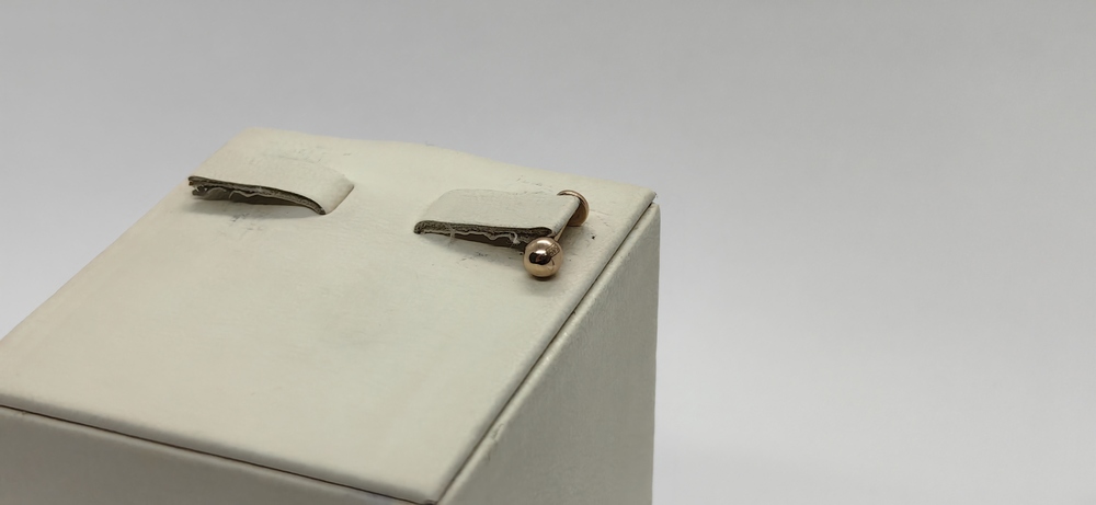 ПИРСИНГ БЕЗ КАМНЯ (Au 585)