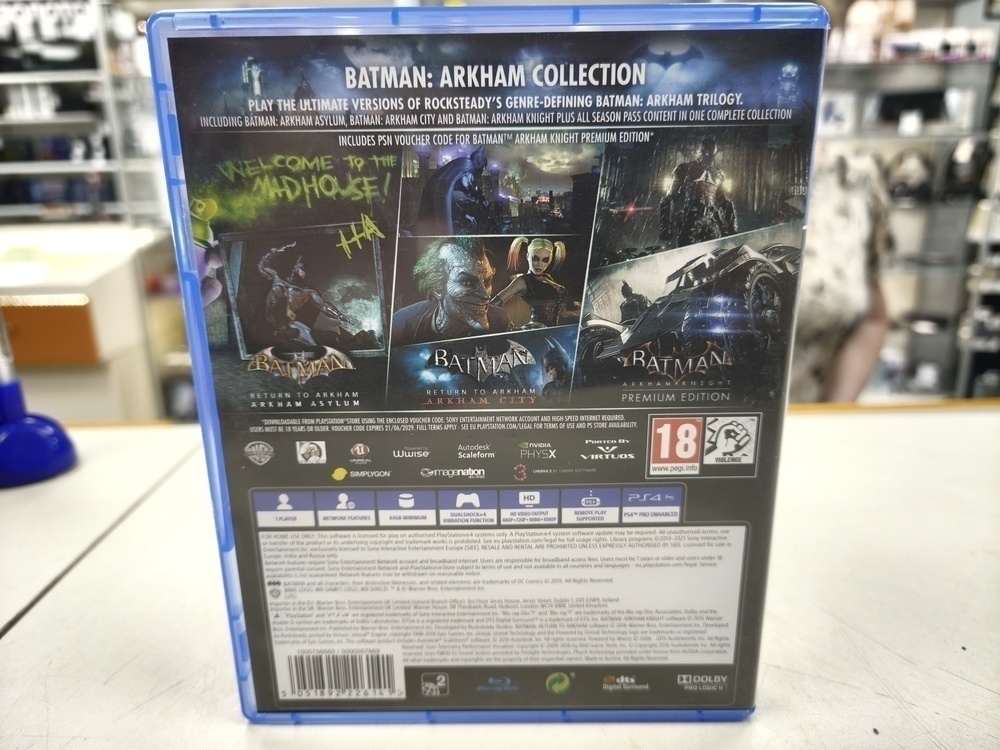 Игра Playstation 4 Batman Arkham Knight