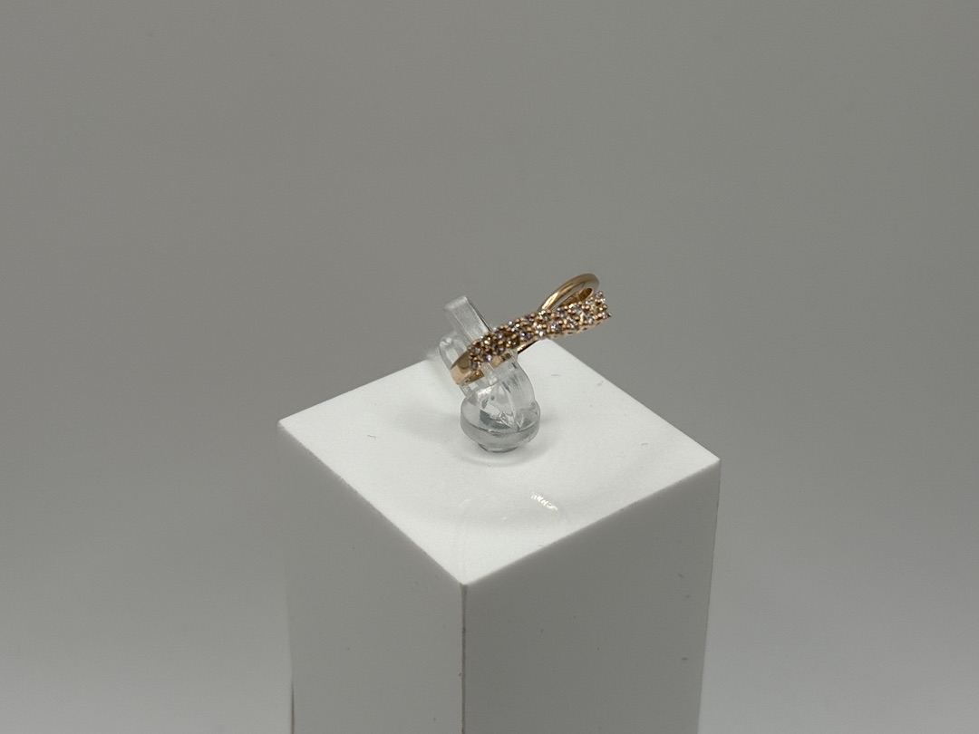 КОЛКМИ585 КОЛЬЦО С КАМНЯМИ (Au 585)