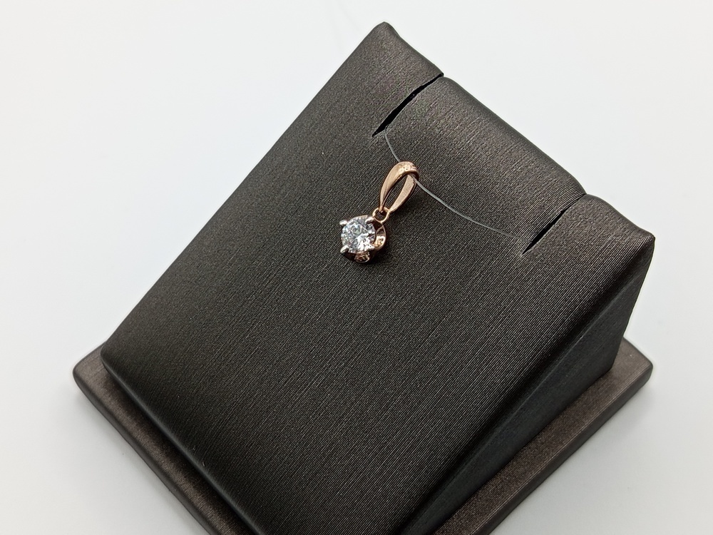 01-315519 ПОДВЕСКА С КАМНЕМ (Au 585)