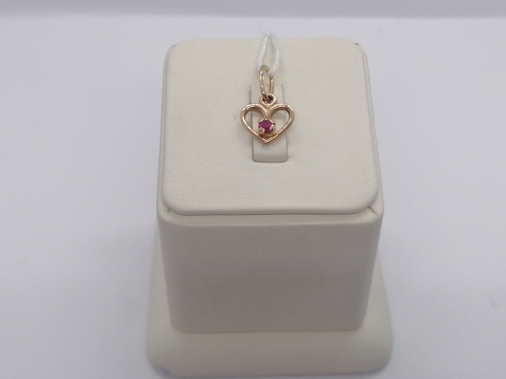 ПОДВЕСКА С КАМНЕМ (Au 583)