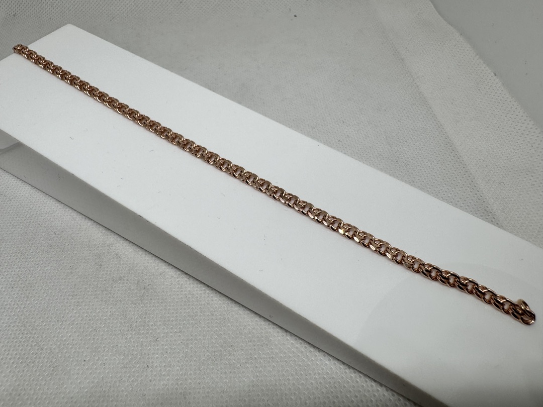 БРАСЛЕТ ПОЛНОВЕСНЫЙ Бисмарк (Au 585)