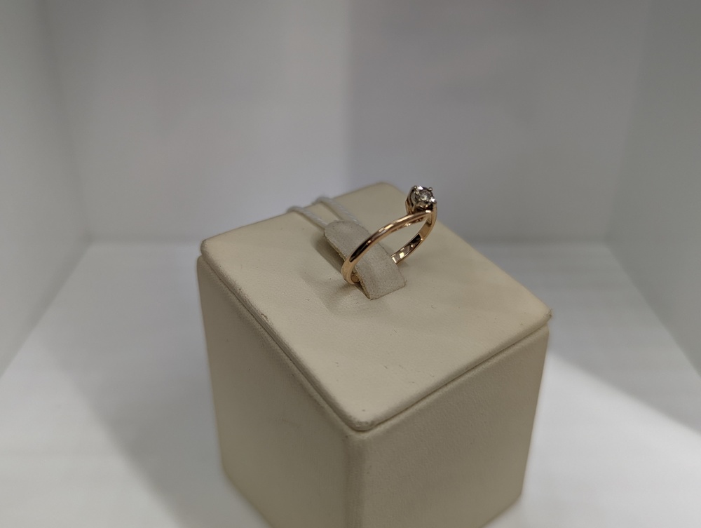 КОЛЬЦО БРИЛЛИАНТ Au 585