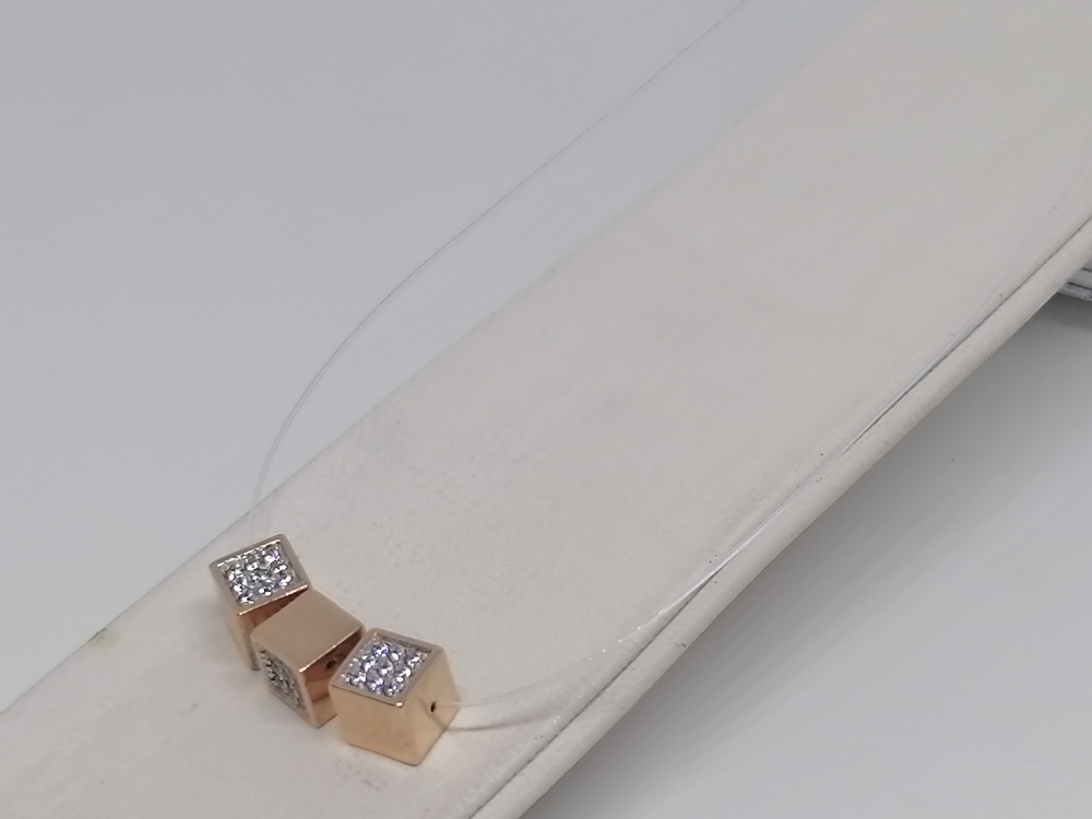 КОЛЬЕ С КАМНЯМИ (Au 585)