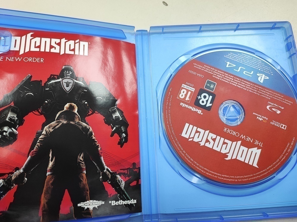Игра Playstation 4 Wolfstein The New Order