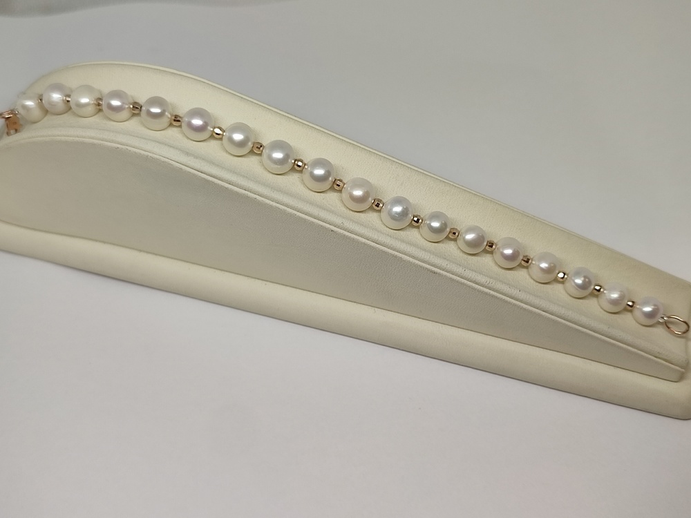 БРАСЛЕТ ЖЕМЧУГ (Au 585)