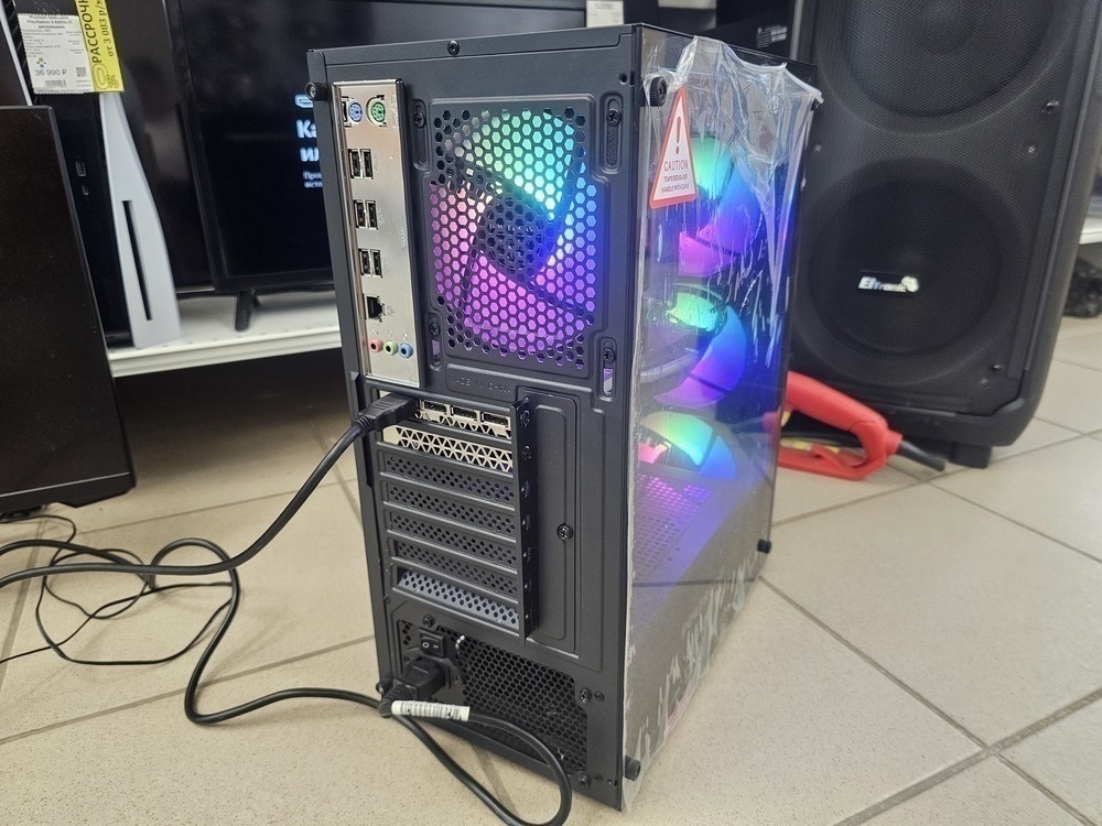 Системный блок Noname; Xeon E5-2650, Radeon RX 580, 32 Гб, 500 Гб, Нет