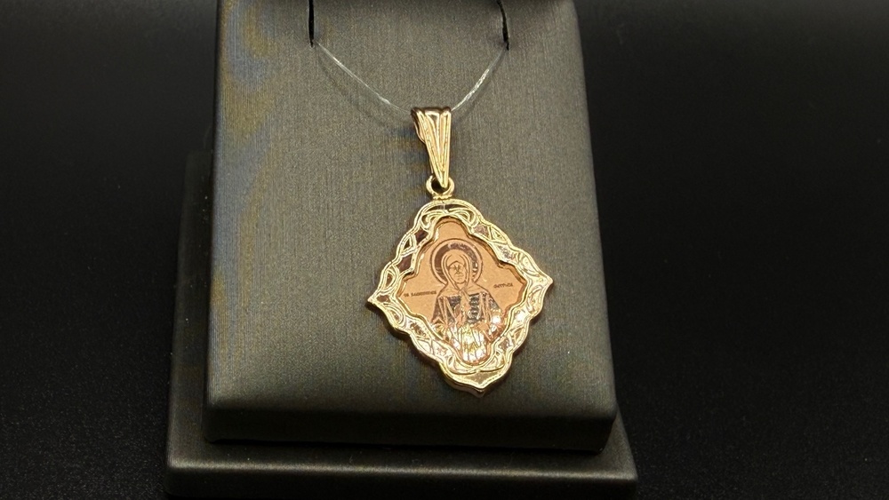 ПОДВЕСКА ИКОНА без камня (Au 585)
