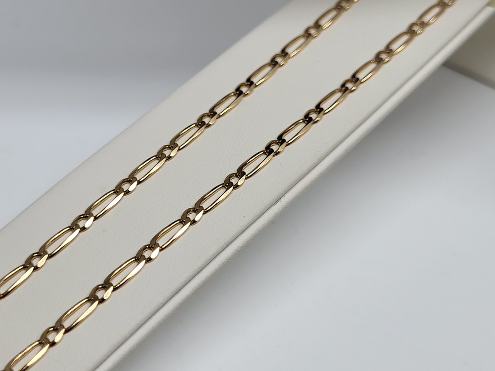 ЦЛФК585 ЦЕПЬ ПОЛНОВЕСНАЯ Фигаро(картье) (Au 585)