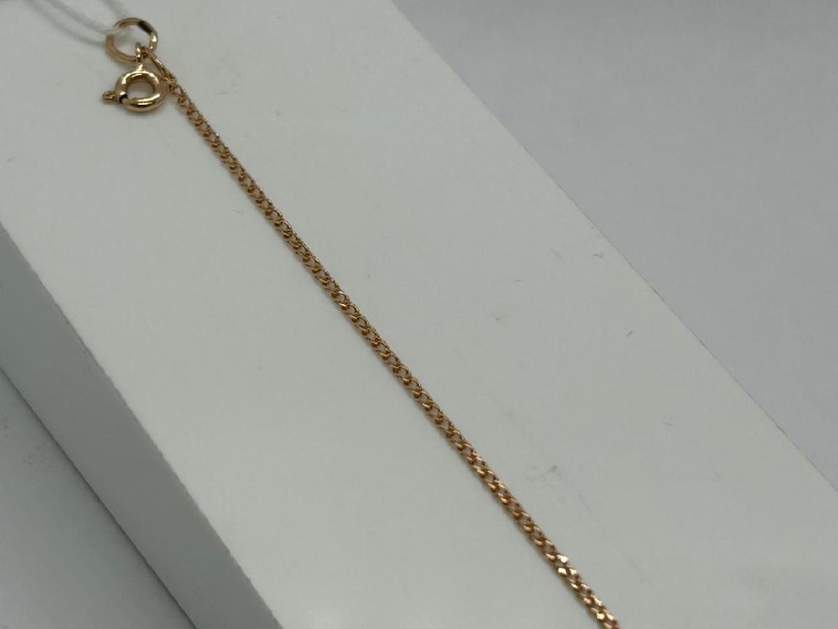 БРАСЛЕТ ПОЛНОВЕСНЫЙ Ромб двойной Au 585