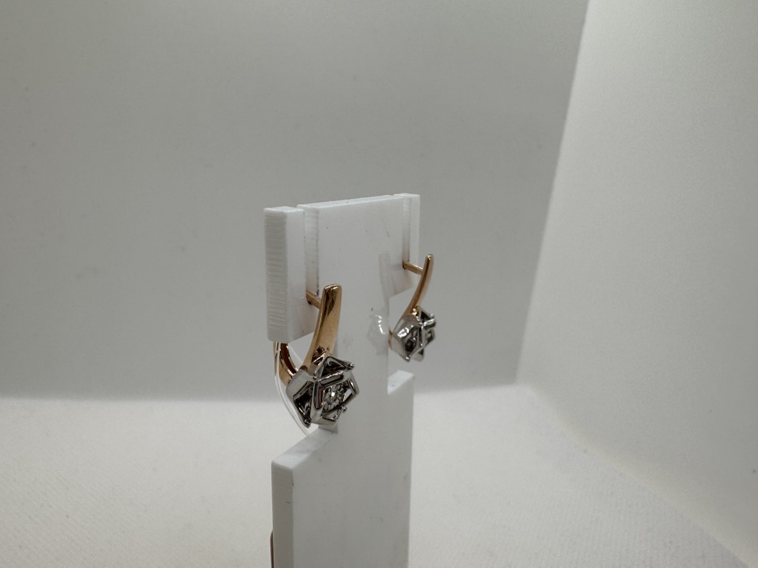 СЕРЬГИ БРИЛЛИАНТ (Au 585)