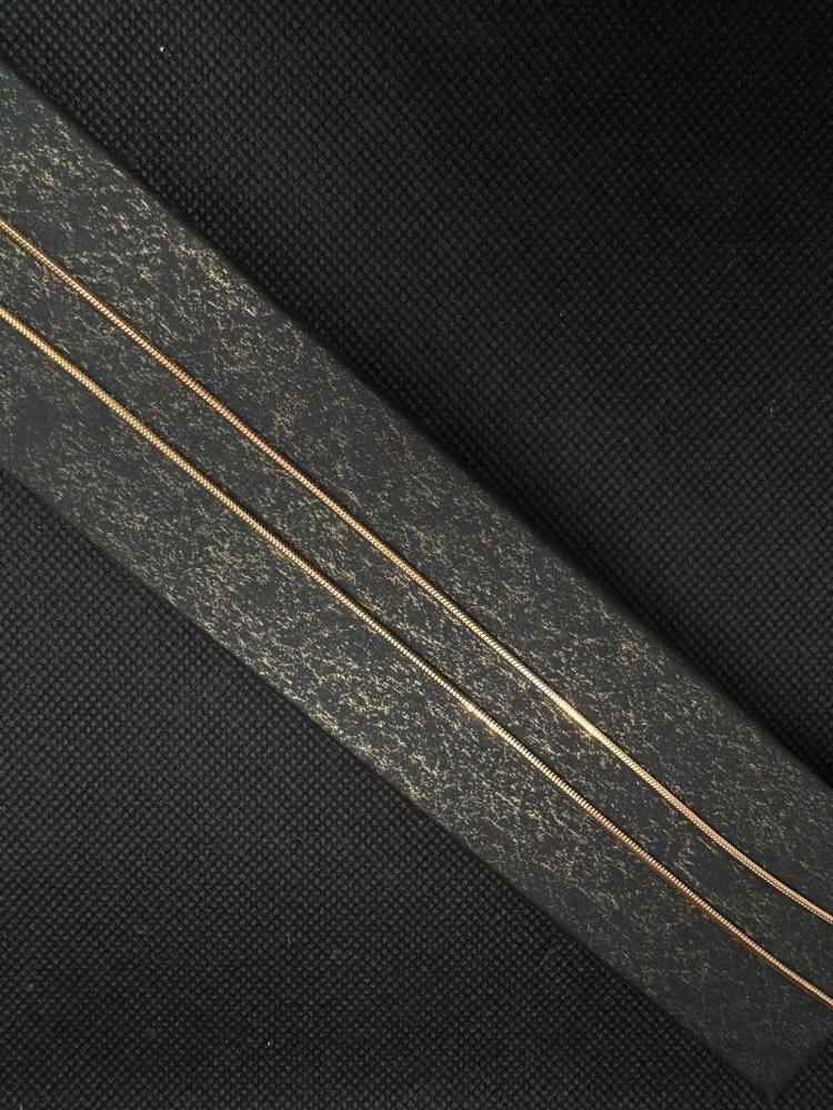 ЦЕПЬ ПОЛНОВЕСНАЯ Жгут(снейк) (Au 585)