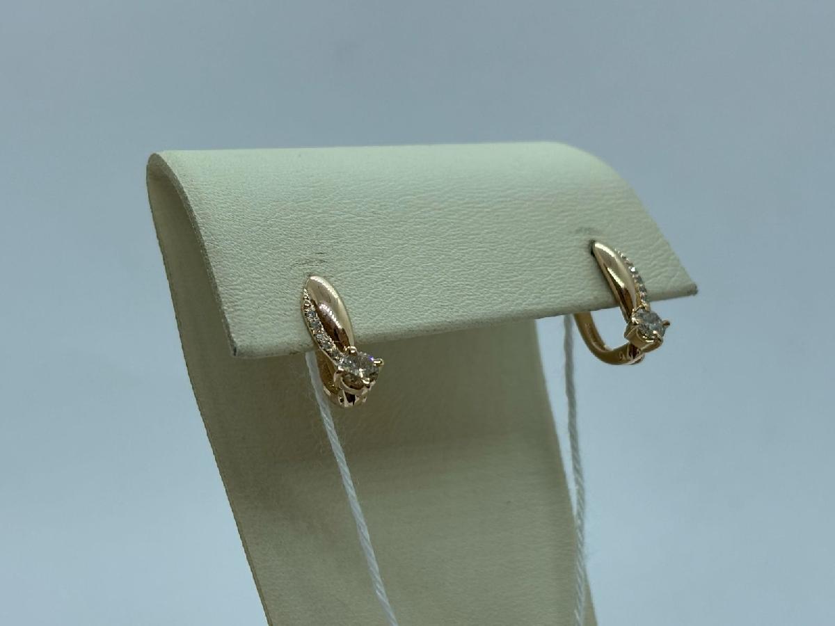 СЕРЬГИ БРИЛЛИАНТ (Au 585)