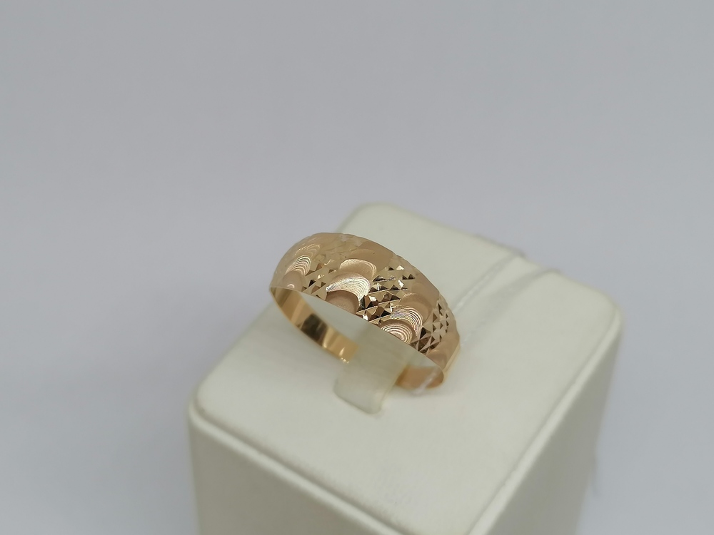 А 012607 КОЛЬЦО БЕЗ КАМНЯ (Au 585)