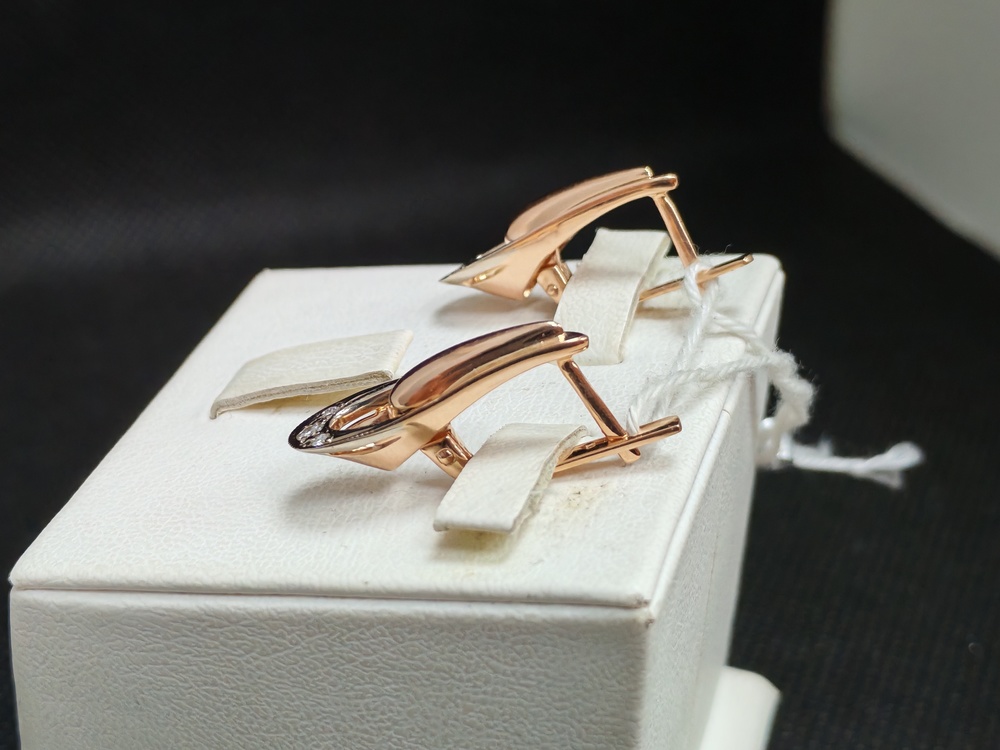 СЕРЬГИ БРИЛЛИАНТ (Au 585)