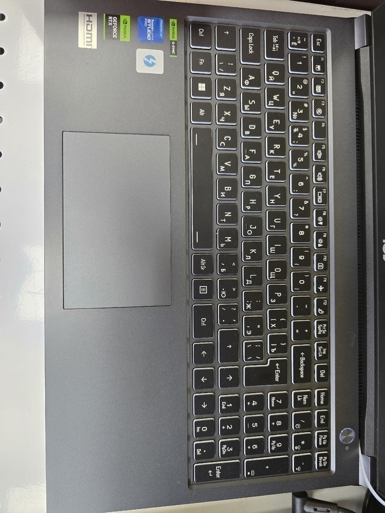 Ноутбук ICL; i7-13650HX, Geforce RTX 4060, 16 Гб, 250 Гб, Нет