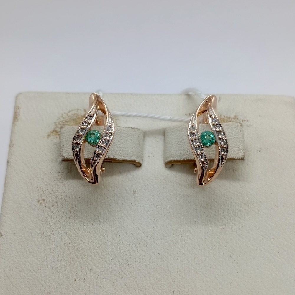 СЕРЬГИ БРИЛЛИАНТ (Au 585)