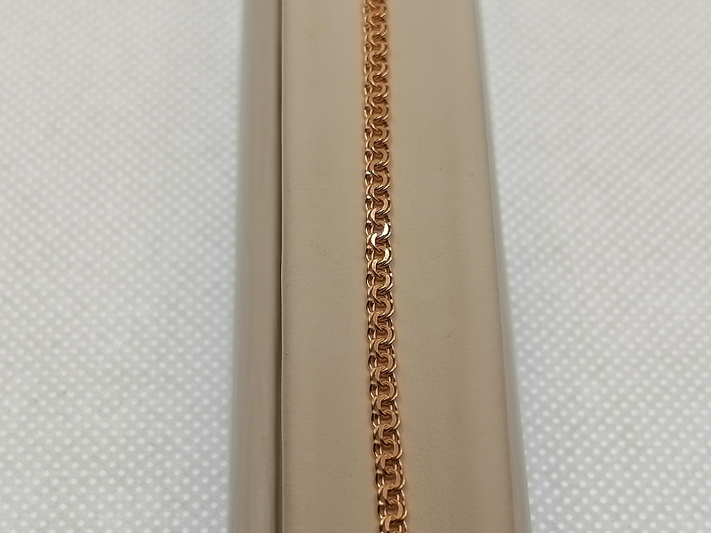 БРАСЛЕТ ПОЛНОВЕСНЫЙ Бисмарк (Au 585)