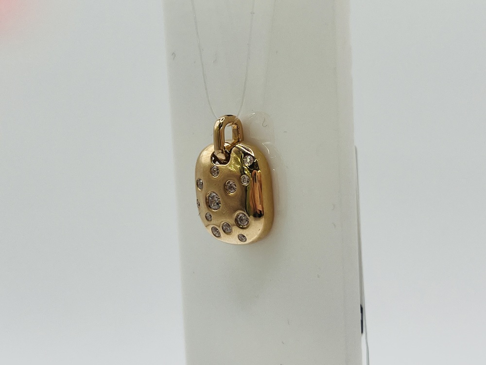 ПОДВЕСКА С КАМНЯМИ (Au 585)