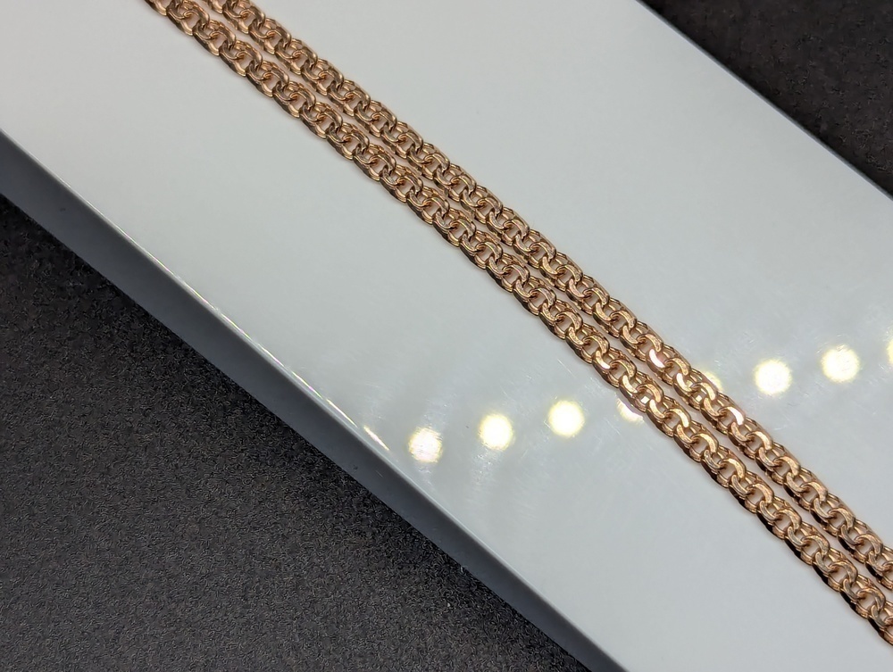 ЦЛБС585 ЦЕПЬ ПОЛНОВЕСНАЯ Бисмарк (Au 585)