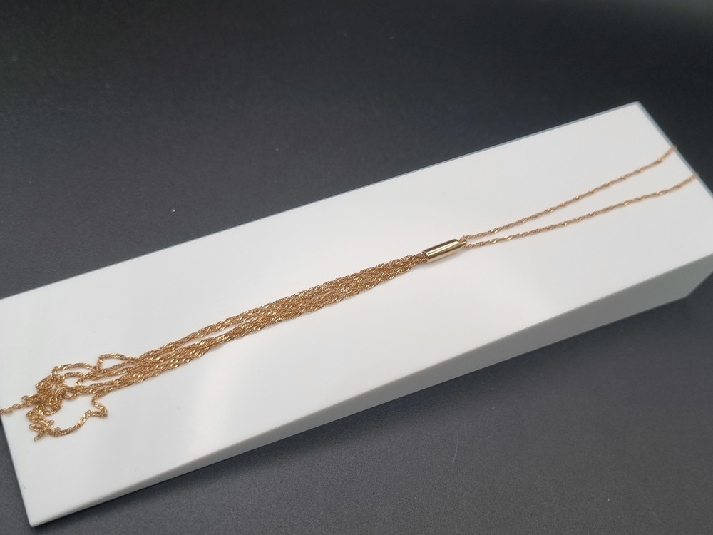 КОЛЬЕ БЕЗ КАМНЯ Au 585