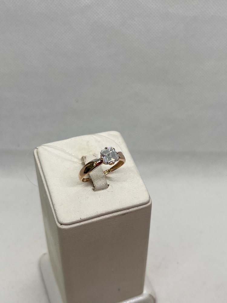 КОЛЬЦО С КАМНЕМ (Au 585)